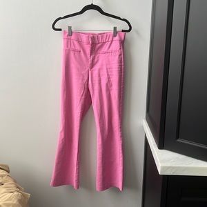 Zara pink trousers size small